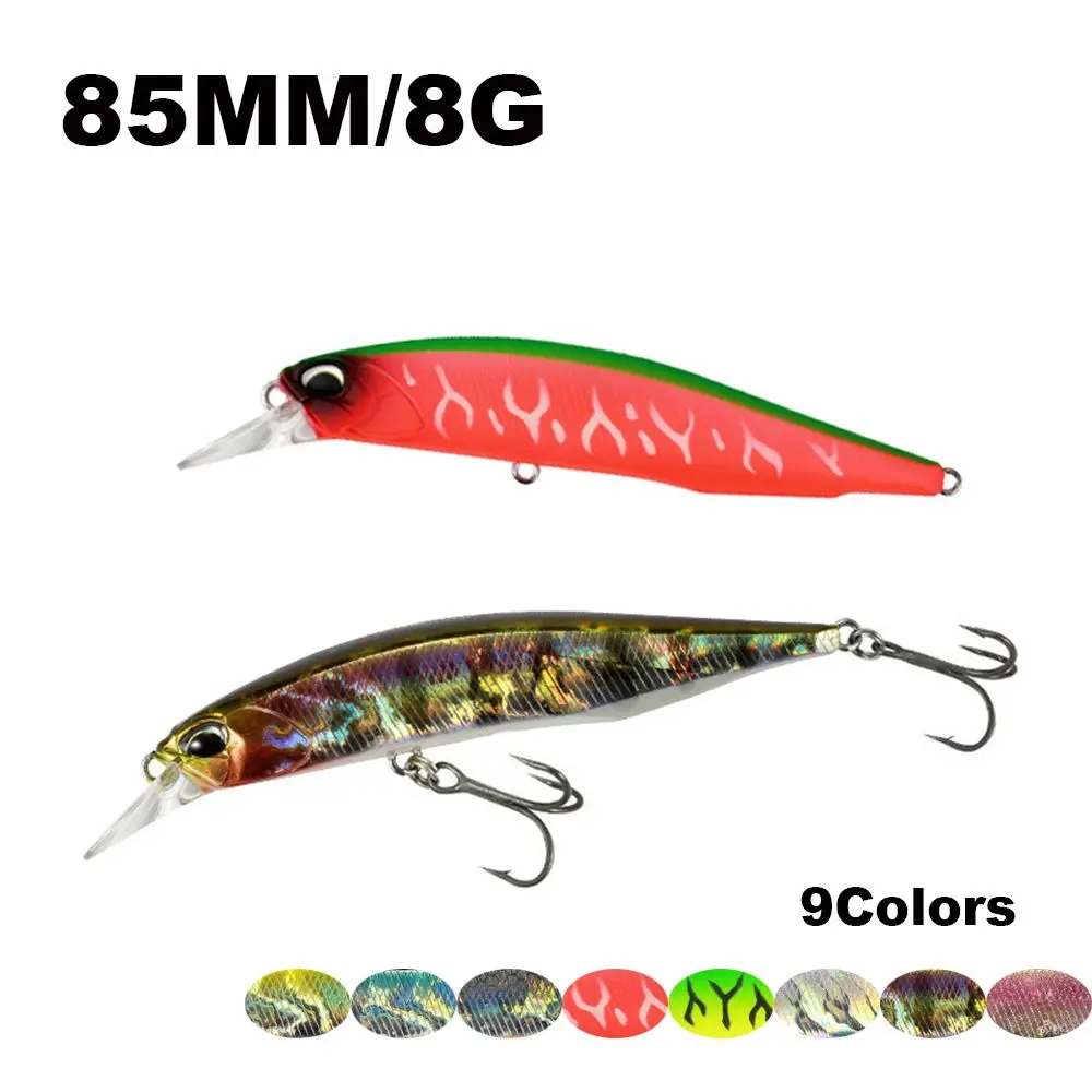 НОВЫЕ снасти бронзовые лазерные воблеры зимняя рыбалка плавающие приманки для