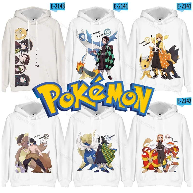 

Charmander Outerwear Coat Ash Ketchum Pikachu Pokemon Sweatshirts Hoodies Oversized Hooded Thin Bulbasaur Charizard Jacket