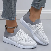 2022 new breathable mesh women casual sport sneakers mixed color spring summer women tenis feminino lace up shoes size 35 42