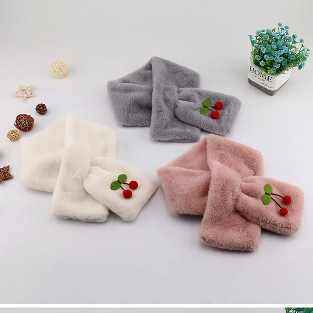 

Теплый плюшевый шейный теплый чехол унисекс из искусственного меха для взрослых Зимний флисовый утепленный ветрозащитный теплый чехол для...