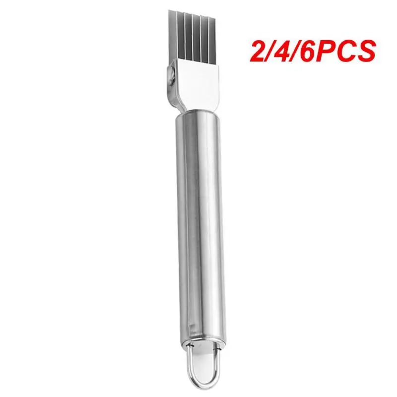 

2/4/6PCS Onion Garlic Cutter Knife Cut Onions Slicer Shredder Garlic Crusher Vegetable Cutter Knife Shred Tools Slice Kitchen