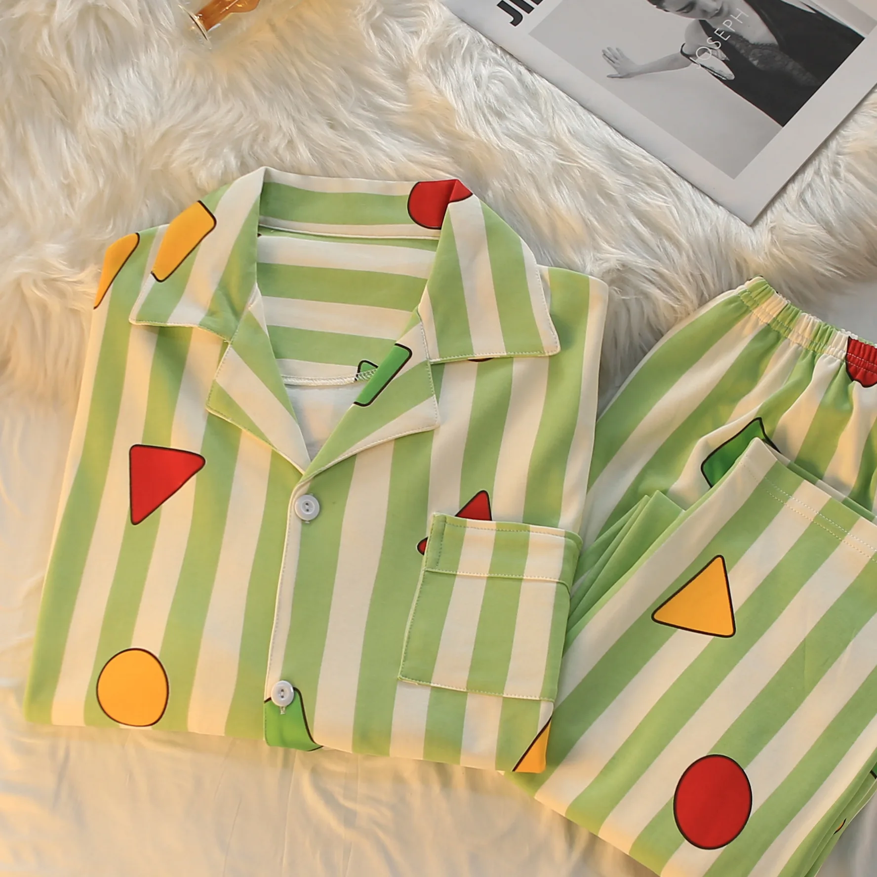 

Хлопковый комплект из двух предметов, одежда для сна, женская пижама, Корейская винтажная Пижама с цветочным рисунком, новинка, осенне-зимняя Пижама, домашний костюм, домашняя одежда