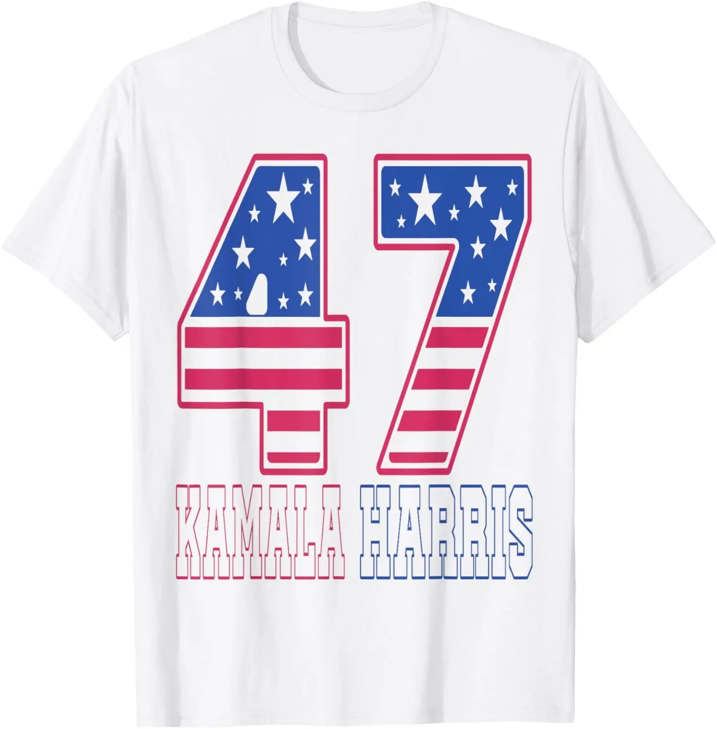 Футболка с изображением камалы Харриса 47-го президента США Америки 2024