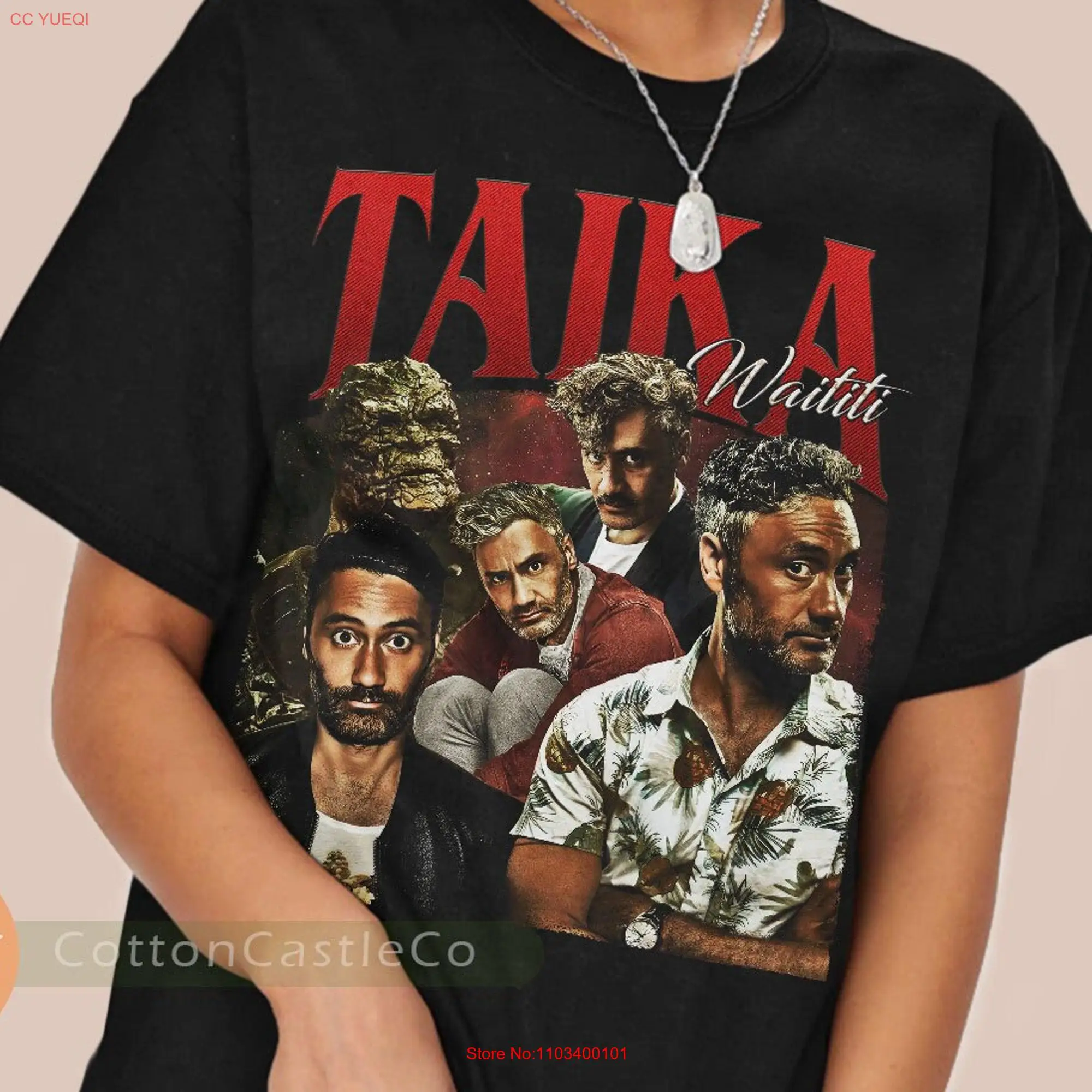 Футболка с длинным или коротким рукавом Taika Waititi в стиле 90-х рок 279