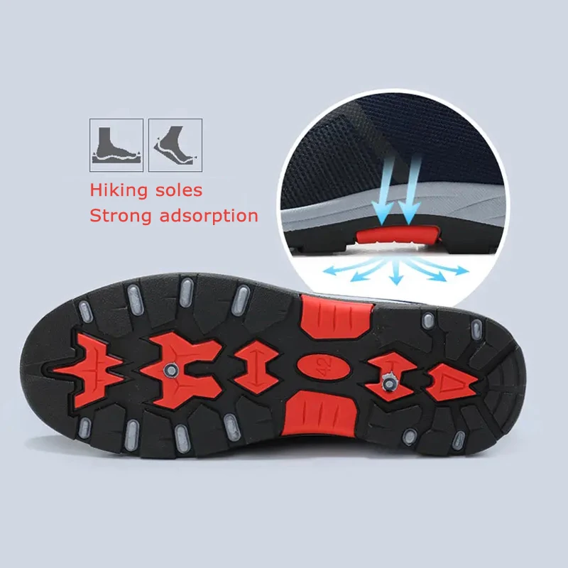 Mens Walking Shoes Casual Flats Anti-skidding Breathable Sports Loafers Slip-on Men Sneakers 38-46