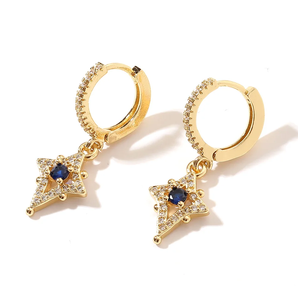 

Ladies Earrings New Ins Cold Wind Popular Earrings Light Luxury Diamond Earrings Holiday Gift Jewelry Women