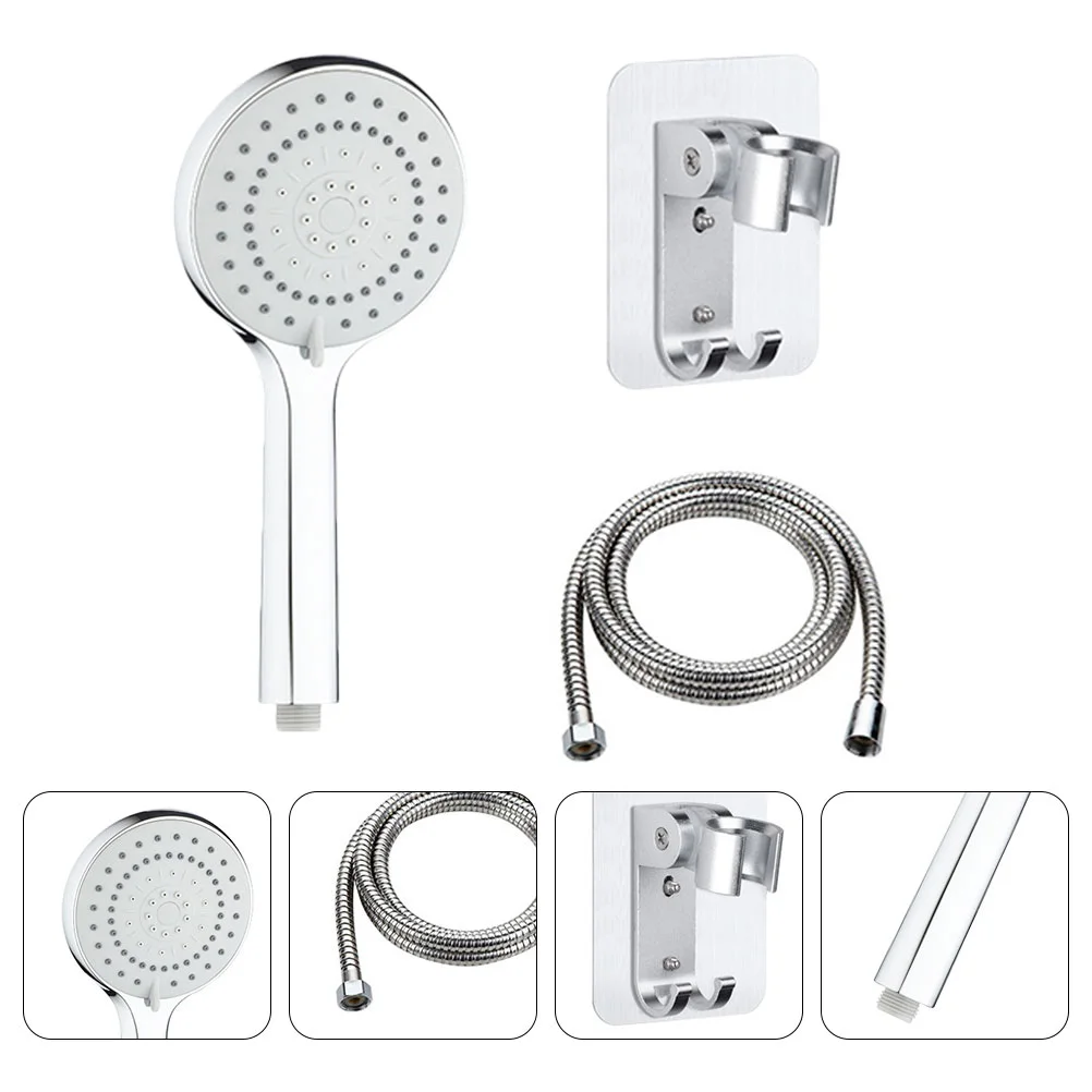 

Hose Bath Rainflexiblesprayer Handheld Holder System Brushed Nickel Accessories Waterfall
