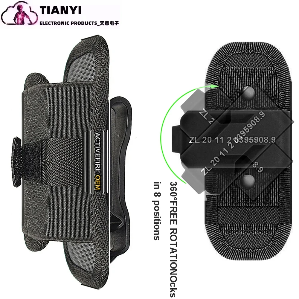 Набор тактических фонариков с вращением на 360 градусов чехол для фонарика