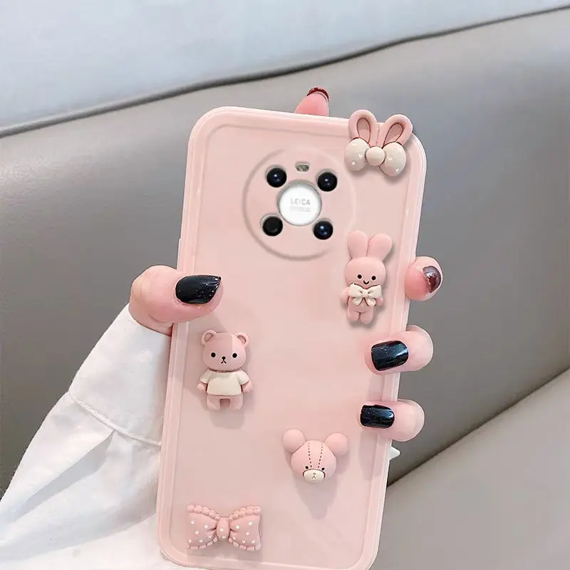 

For Huawei Mate 40 30 40E 30E Pro Phone Case for Huawei Mate40 Mate30 40pro 30pro Lens Protection Anti Fall Protective Shell