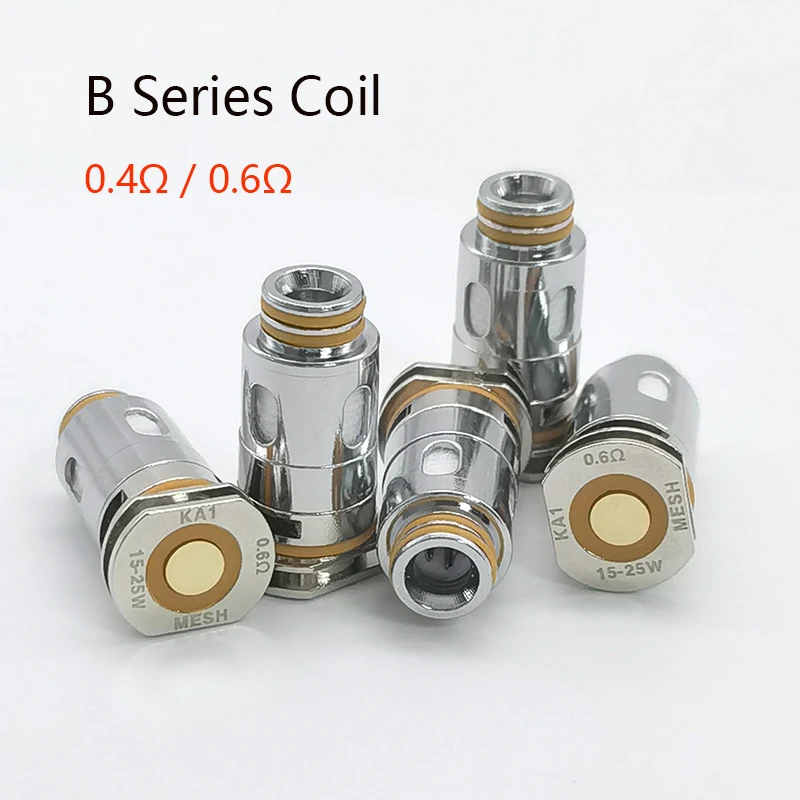 

B Series Coil for Aegis Boost Plus Kit, Aegis Hero Kit, Z Nano 2 , M100 Aegis Mini 2 Kit, KA1 0.4 /0.6ohm Replacement Coil