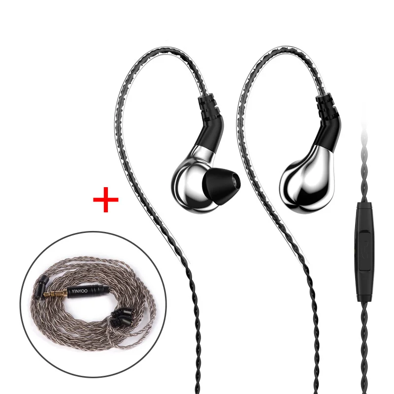 

BLON BL-03 BL03 10mm Carbon Diaphragm Dynamic Driver In Ear Earphone HIFI DJ Sport Earphone Earbuds Detachable 2PIN Cable AK