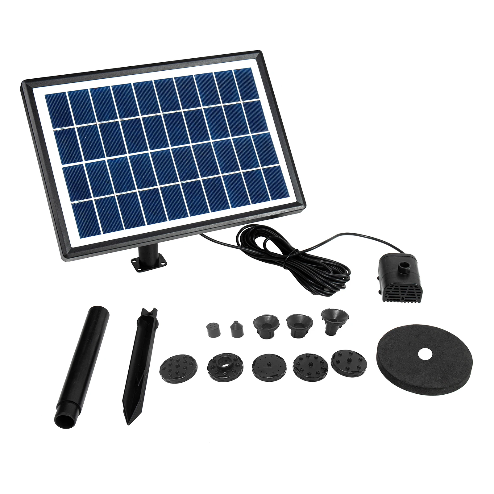 

DIY Solar Water Pump Kit Solar Powered Water Pump DIY Water Pump Kit For Bird Bath Pool Pond Fish Tank 12 Spraying Water Modes