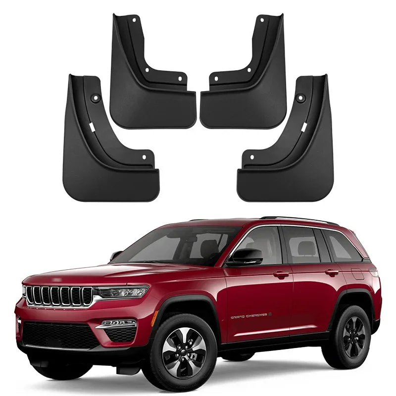Фото Брызговики, подходят для Geep Grand Cherokee 2022-2023, брызговики для шин, брызговики, аксессуары для защиты колес, 4x шины №2