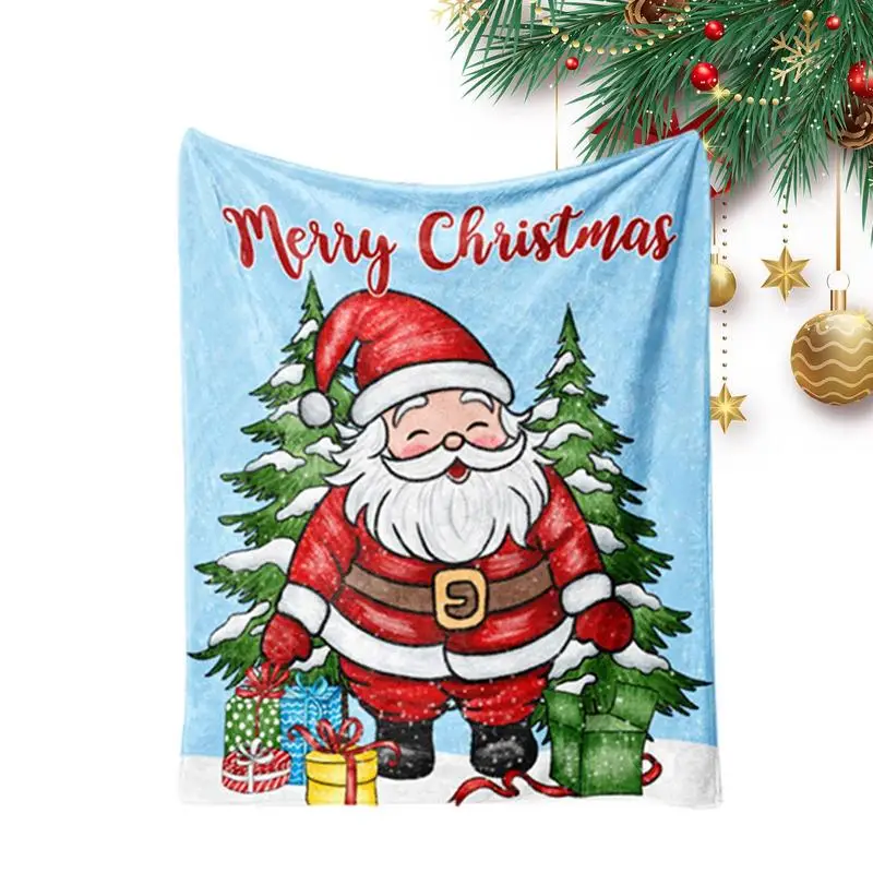 

Рождественское фланелевое одеяло, рождественский подарок, мягкое одеяло, домашнее украшение, одеяло для дивана, постельное белье для гостиной, легкое