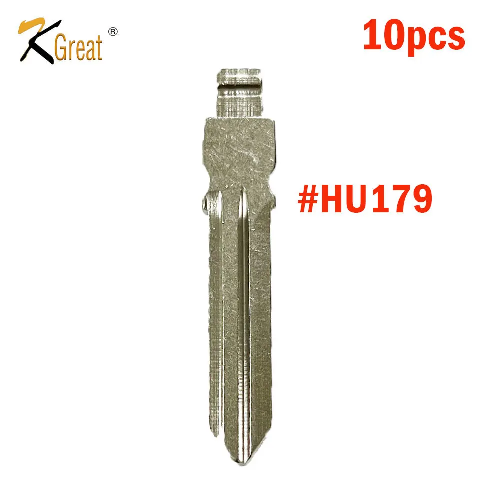 

10pcs HU179 Uncut Flip Blank Key Blade for Renault Megane Espace Laguna Duster Logan Dacia Sandero Fluence Kango Nissan Almera