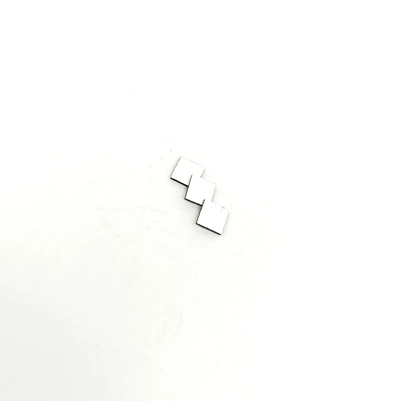 Пьезоэлектрический керамический пластинчатый преобразователь 4*4*0 4 мм