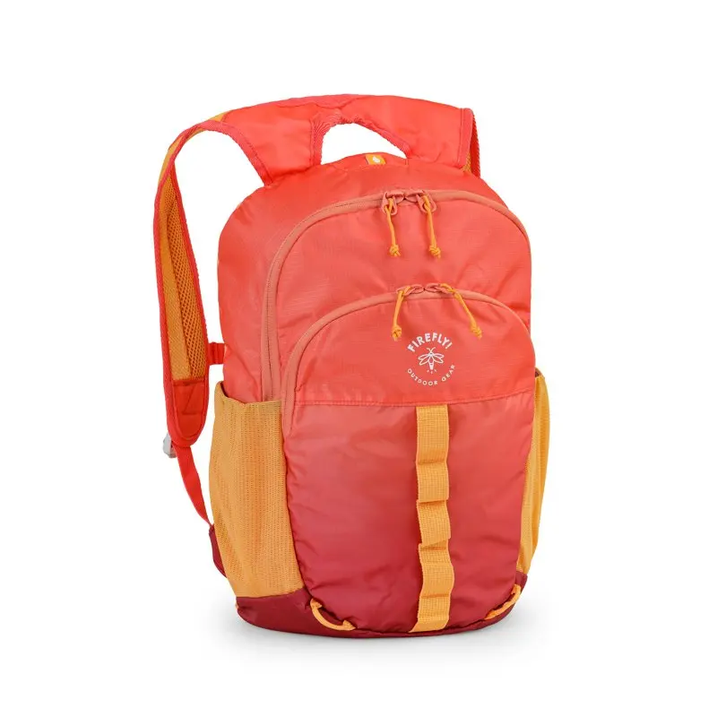 

Outdoor Camping Backpack - Red/Orange Unisex Ages 9-12 (13 Liter)