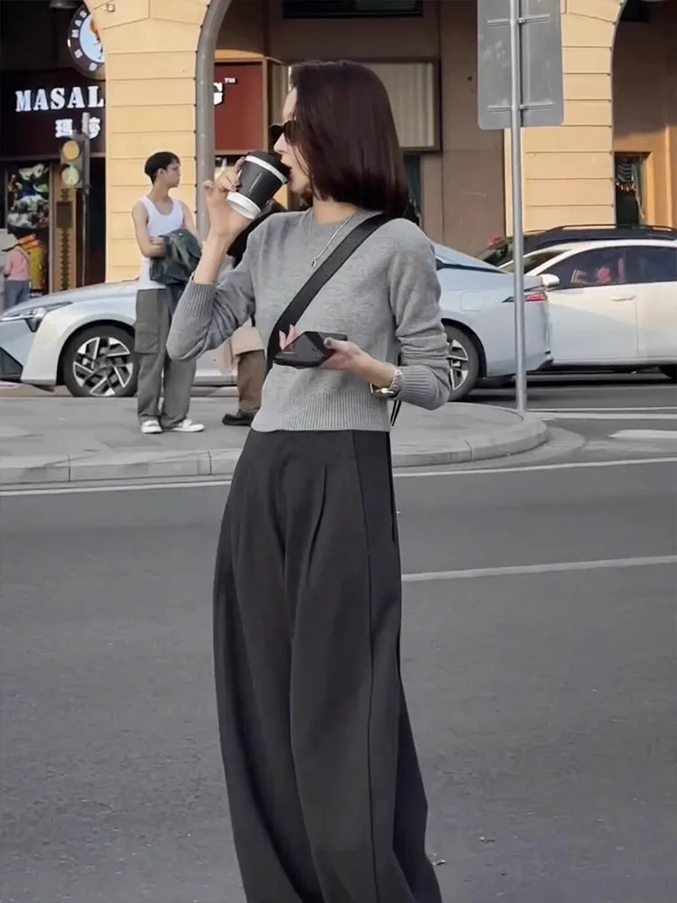 Осенняя охлаждающая одежда Ранняя осень Темперамент Полный комплект Одежда Fried