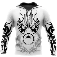 fashion spring and autumn tiger hoodie white tiger leather 3d all printed mens sweatshirt unisex pullover casual jacket zipper