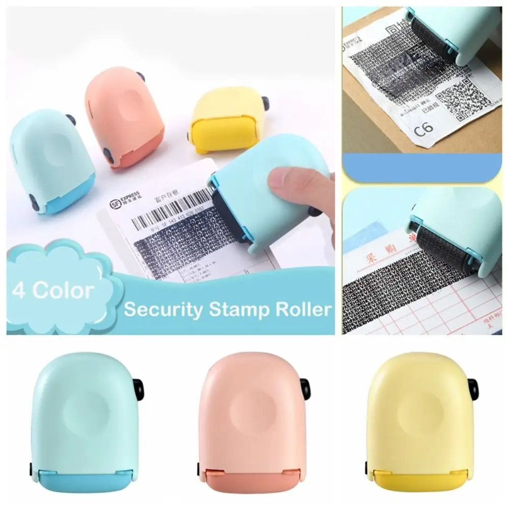

Data Identity Address Blocker Security Stamp Roller Identity Protection Express Bill Applicator Rolling Privacy Seal Messy Code