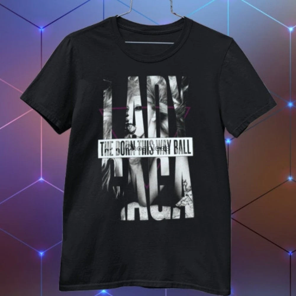 Винтажная рубашка Леди Гага треугольная для новорожденных бала на день рождения