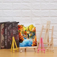 123pcs wedding party decor artist drawing tools artwork shelf wooden easel display holder painting stand