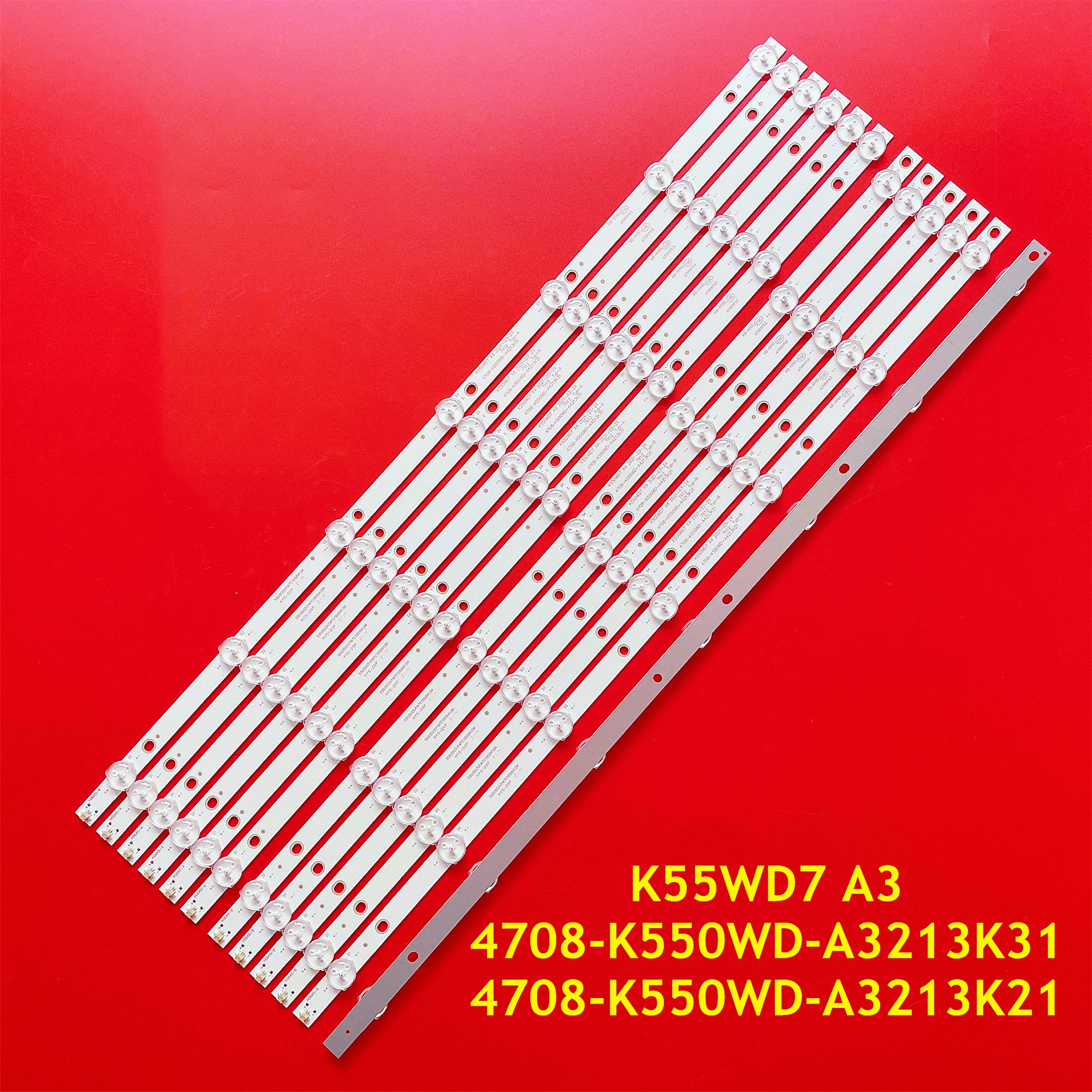 Светодиодная лента для 55A8 55A3 55G3 55E82 D55C 55S71F LD55P18U LE55D8800 H55V8990 UD55H18 55PFF5055/T 4708-K550WD-A3213K31 A3213K21 Светодиодная лента для 55A8 55A3 55G3 55E82 D55C 55S71F LD55P18U LE55D8800 H55V8990 UD55H18 55PFF5055/T 4708-K550WD-A3213K31 A3213K21
