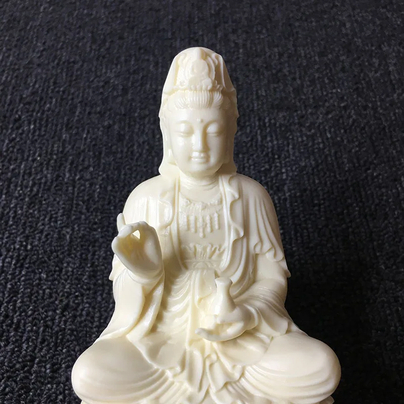 

Белая фотография лотоса, фотография, бутылка для очистки воды Guanyin Bodhisattva, Высококачественная статуя для украшения дома