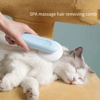 cat knot opening dog grooming hair removal comb pet hair removal one click self cleaning hair removal cat massage comb