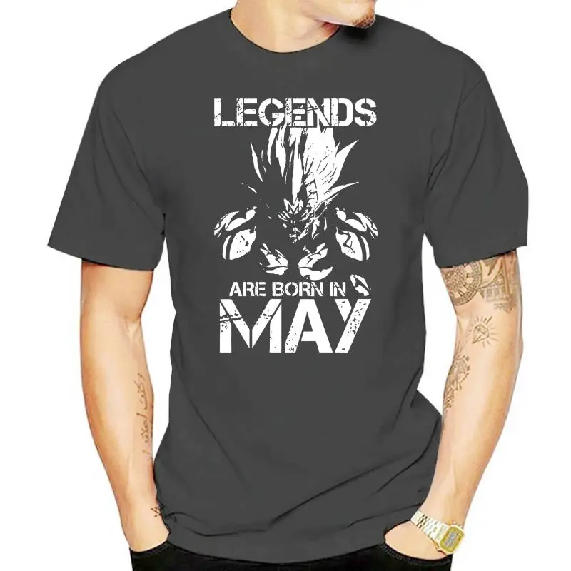 

Men T Shirt Legends are born in May Songoku Women t-shirt