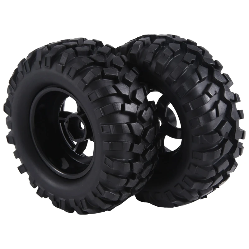 4 шт. 96 мм 1 9 дюйма резиновые шины/шины и колесные диски для Axial SCX10 D90 Tamiya CC01 1:10