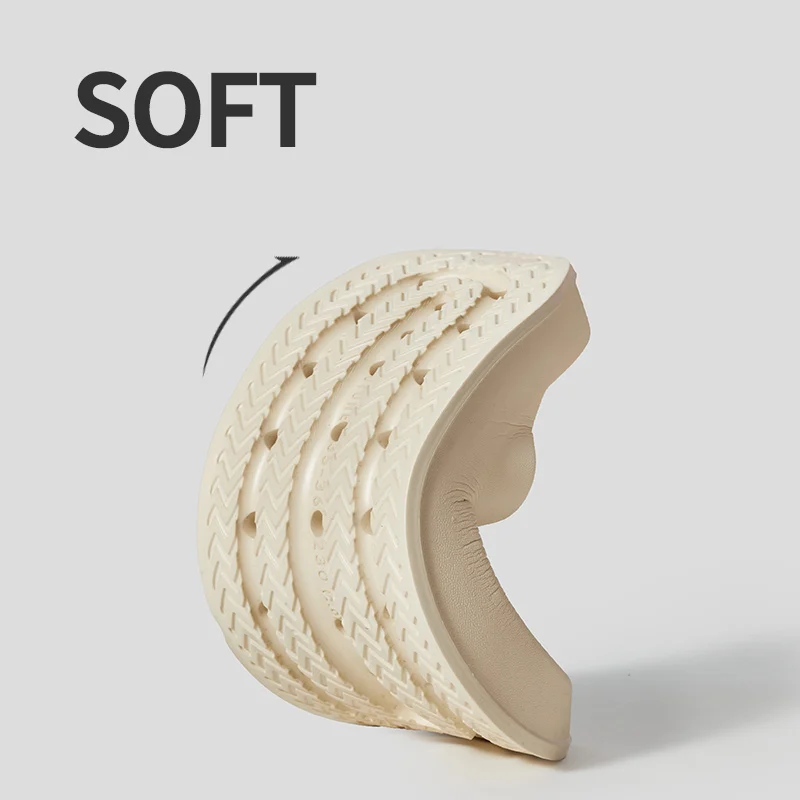 UTUNE 47 см легкие шлепанцы из ЭВА для мужчин и женщин удобные домашние тапочки белые