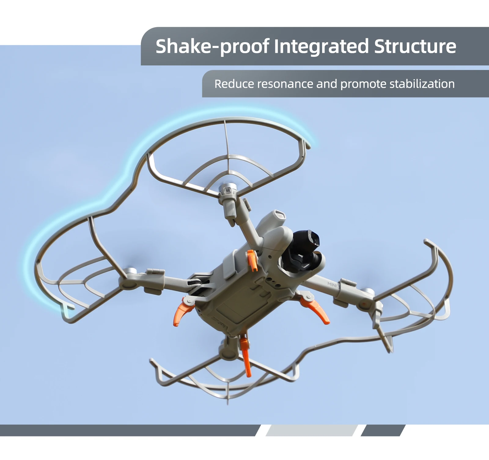 

Suitable for DJI Mini 3 Propeller Blade Protector Ring Accessories Anti-collision Quick Release Anti-shake