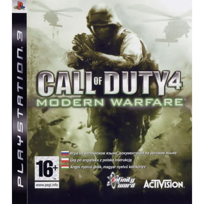 Игра Call of Duty 4: Modern Warfare (PS3) (б/у) | Электроника