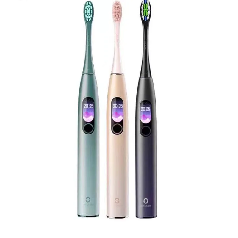 

Oclean X Pro Sonic Electric Toothbrush Sonic Oclean Toothbrush IPX7 Fast Charge App Connect Touch Screen Brush