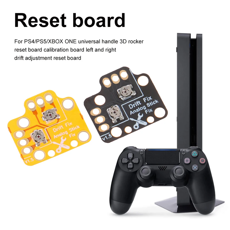 

1/2/10PCS For PS4 PS5 Xbox One Universal Gamepad Joystick Drift Repair Board Controller Analog Thumb Stick Drift Fix Mod