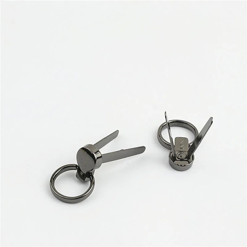 30pcs ID13mm Bag Hanging O Ring Buckles Female Bag Side Chain Nail Ring Hook DIY Luggage Strap Hardware Accessories