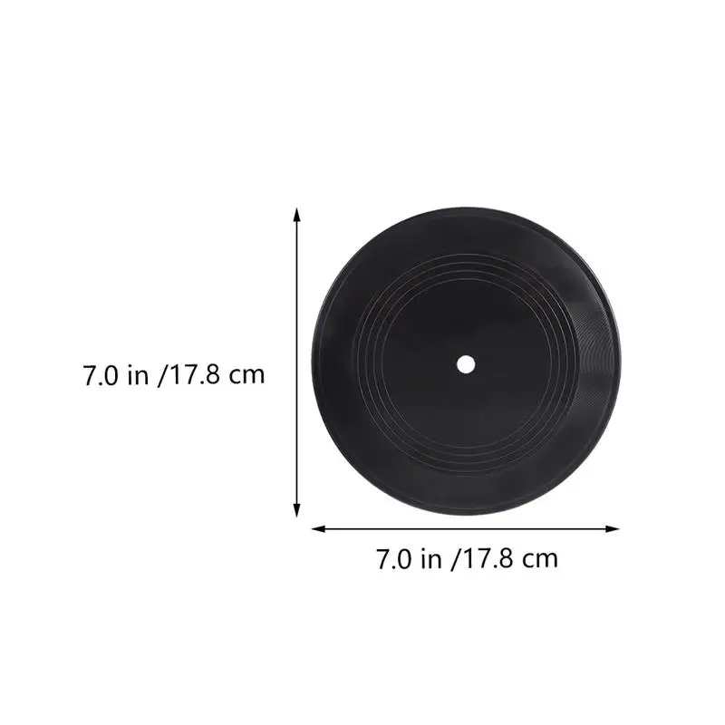 3 шт. декоративные виниловые круглые пластиковые наклейки в стиле ретро