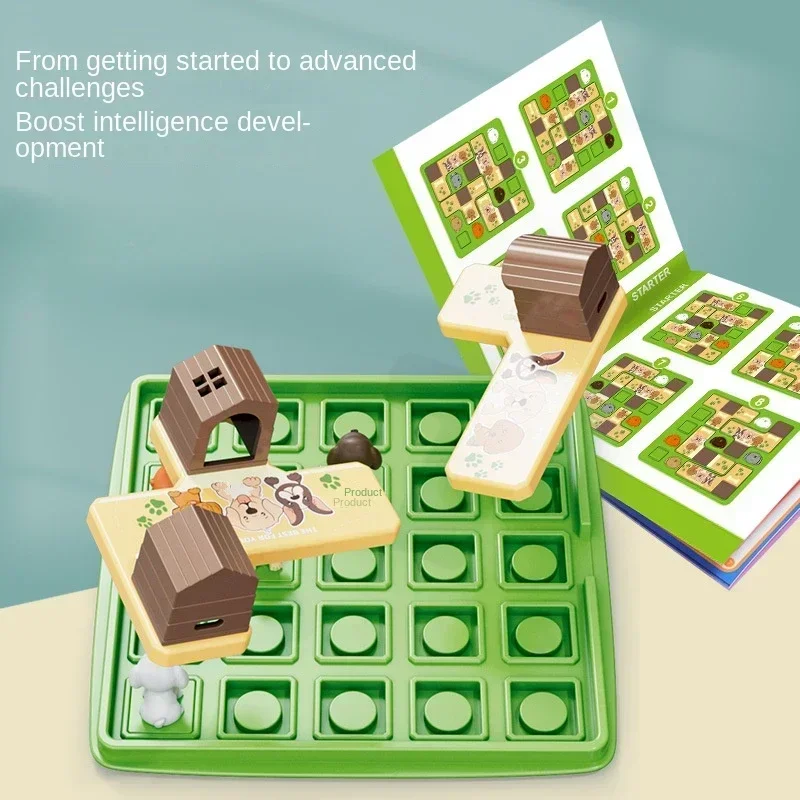 Детская образовательная обучающая игрушка Cat Express Box настольная игра-головоломка