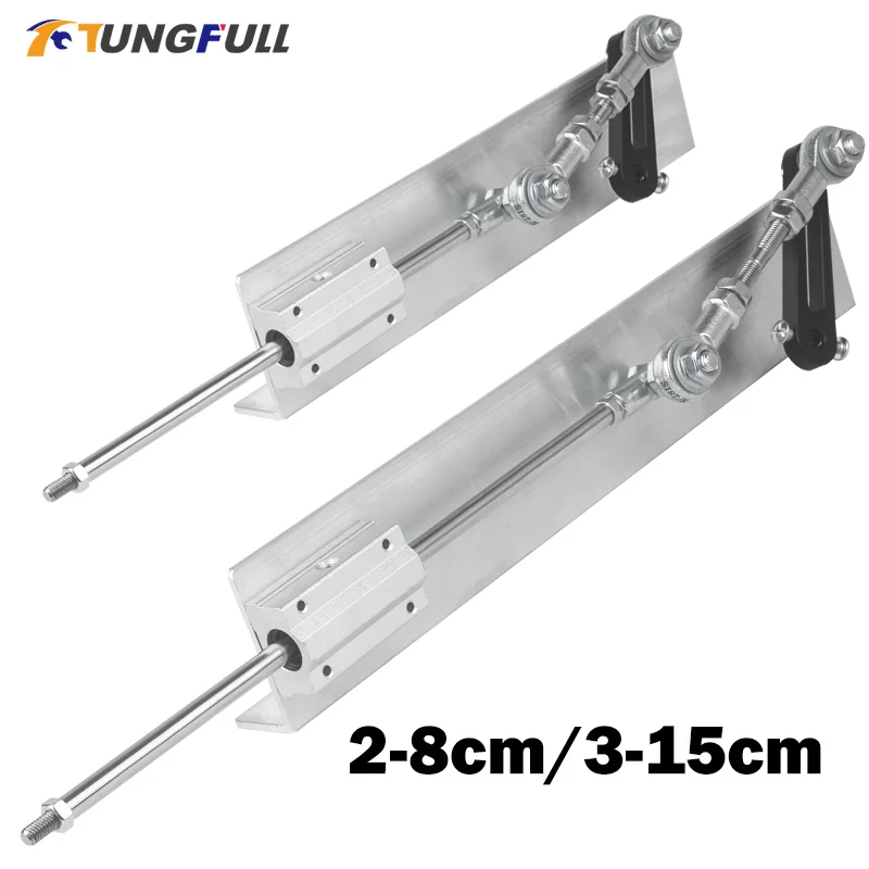 

Телескопический привод с коромыслами для DIY механизмов