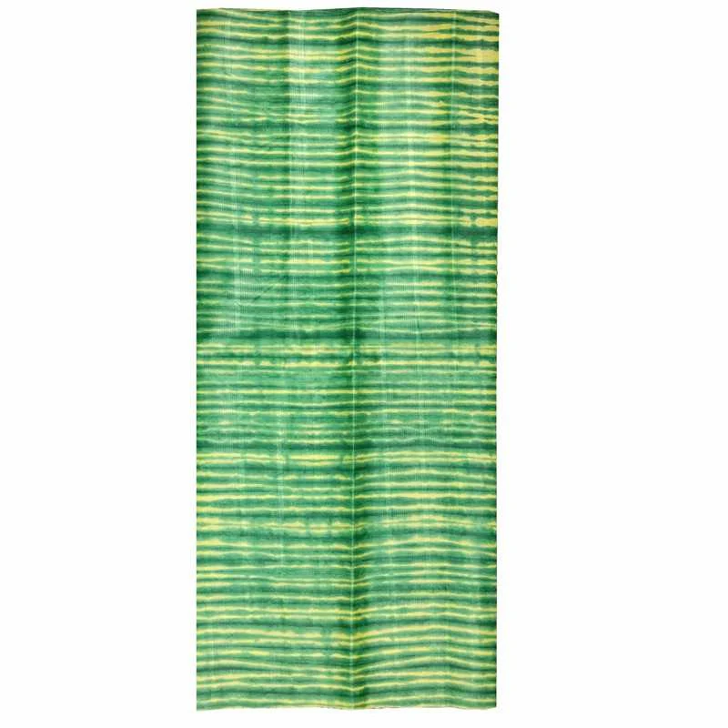 Новый Африканский этнический хлопковый галстук Bazin окрашенный цвет размер 5