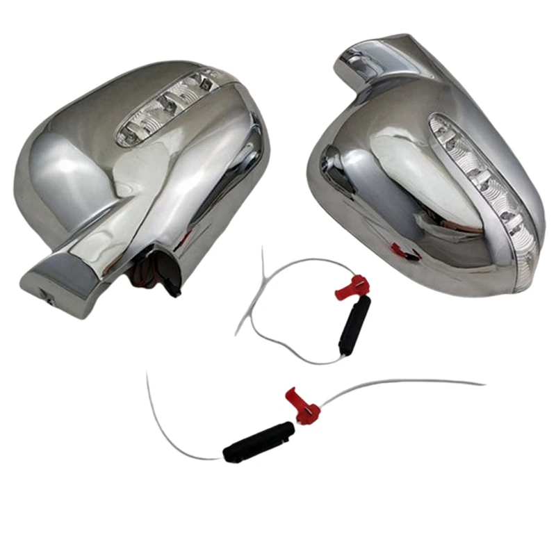 1 пара чехлов для автомобильных зеркал заднего вида с фотоинтерфейсом Mercedes-Benz