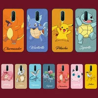 bandai cute pokemon phone case for vivo y91c y11 17 19 17 67 81 oppo a9 2020 realme c3