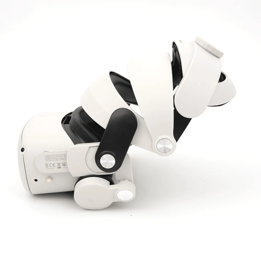 Head Strap Ear Muffs For Oculus Quest 2 Elite Strap VR Headset Enhanced Sound Adjustable Comfort Replacement Quest2 Accessories