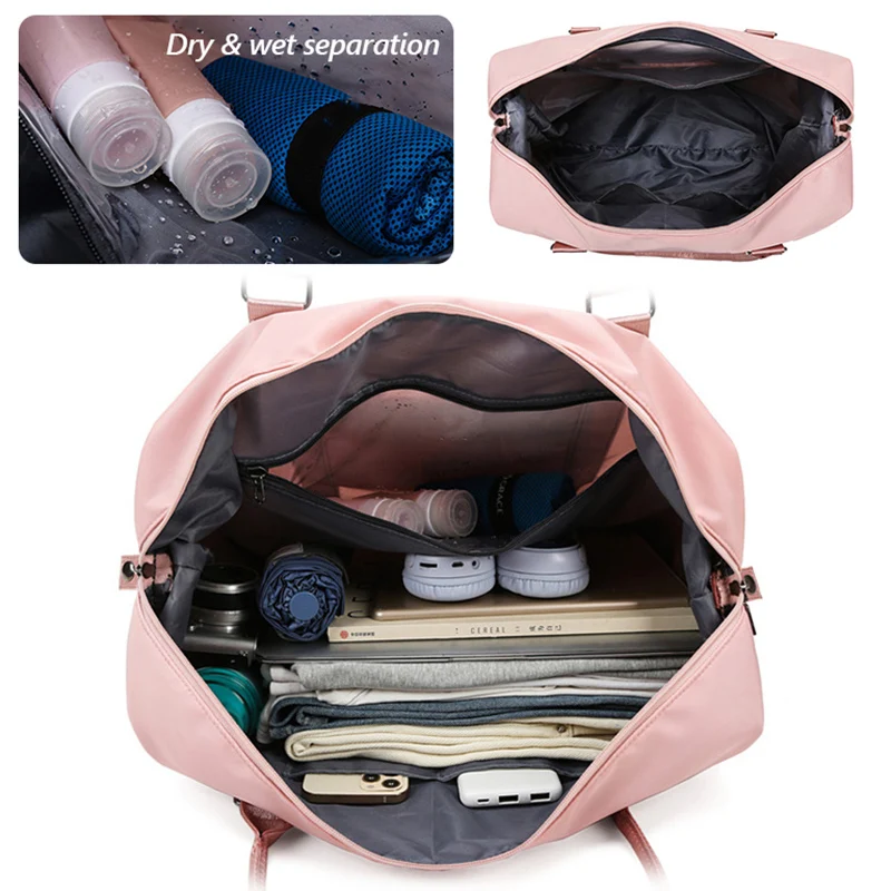 Sport Gym Bag Dry Wet Men Separation Women Outdoor Waterproof Pouch Fitness Large Handbag Swimming Shoulder Travel Bags XA298A