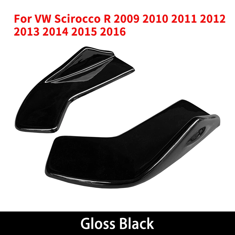 

Разветвители для заднего бампера автомобиля VW Scirocco R 2009-2016, фартуки, спойлер для багажника, диффузор для утиного крыла, угол защиты, углеродный