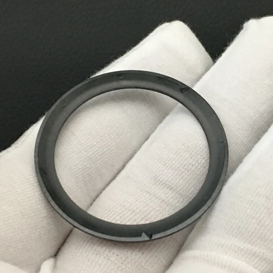 38mm Watch Bezel Insert Black Ceramic Bezel SUB Convex Black Bezel Opening 38mm Diameter Watch Accessory