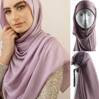 women muslim instant satin silk hjiabs crepe crinkle hijab soft silk headband scarf textured satin headscarf wraps turban