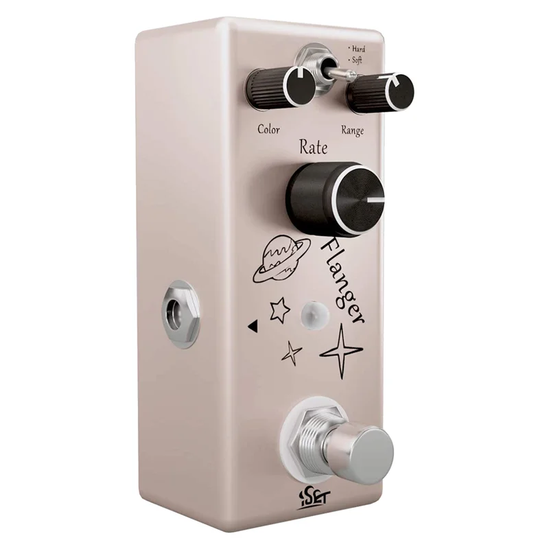 ISET аналоговая педаль Flanger для электрогитары бас True Bypass