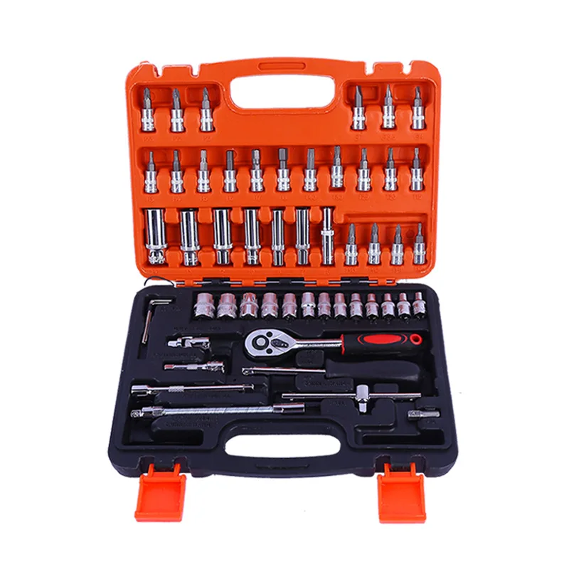53 шт. набор ударных торцевых головок для ремонта автомобиля